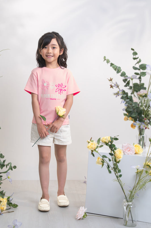 Girls Bloom Together Graphic T-Shirt