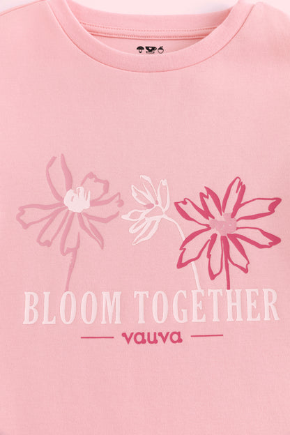 Girls Bloom Together Graphic T-Shirt