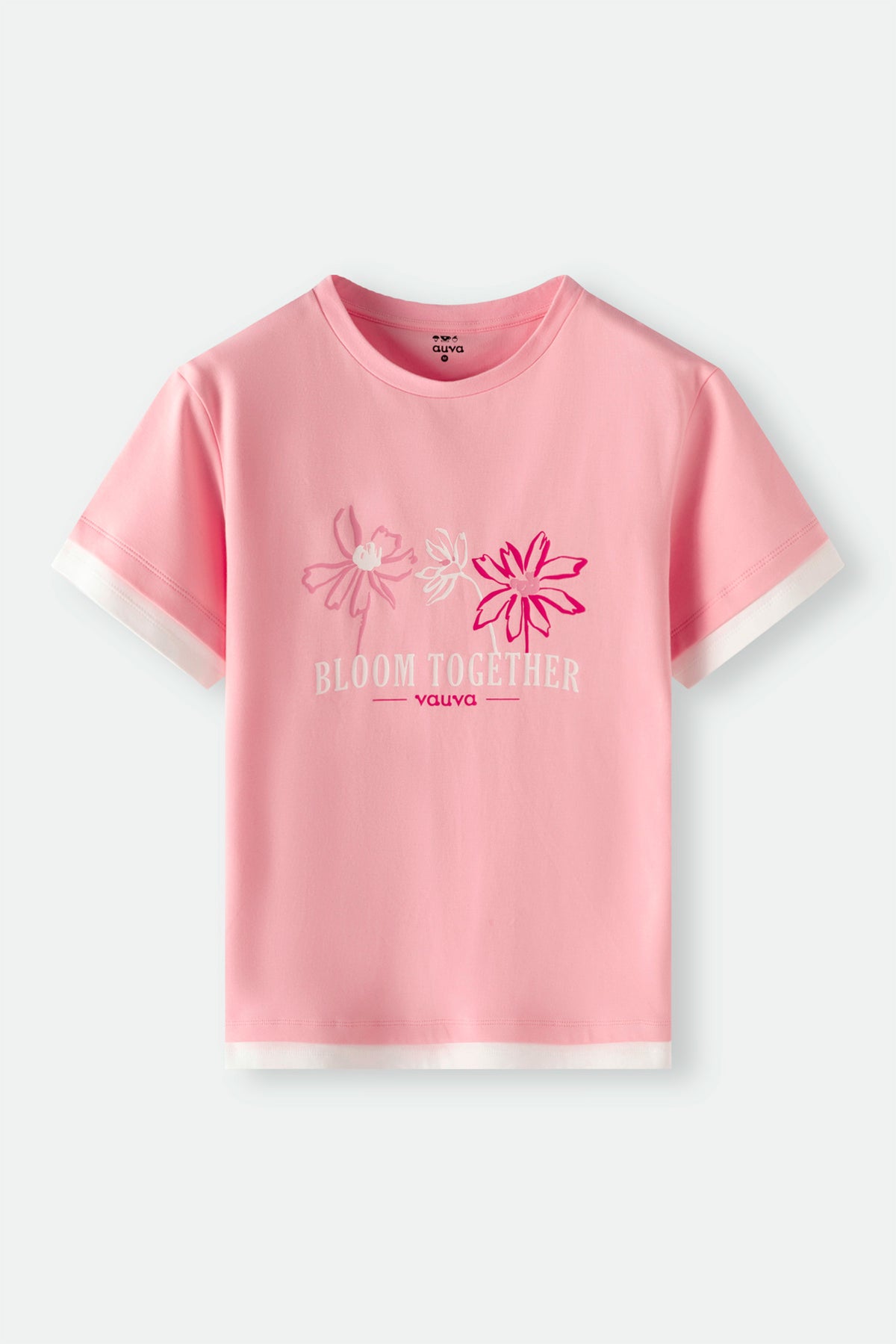 Bloom Together Layered Graphic T-Shirt
