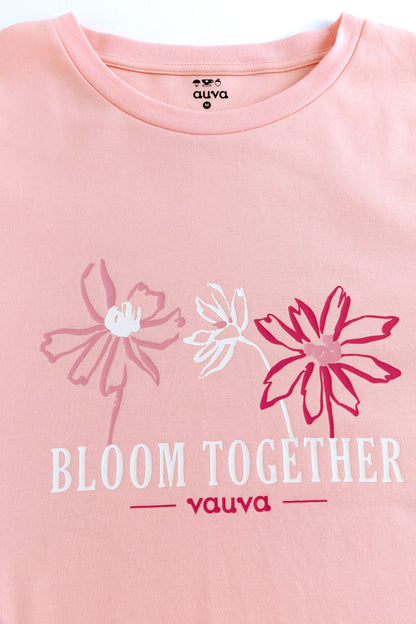 Bloom Together Layered Graphic T-Shirt