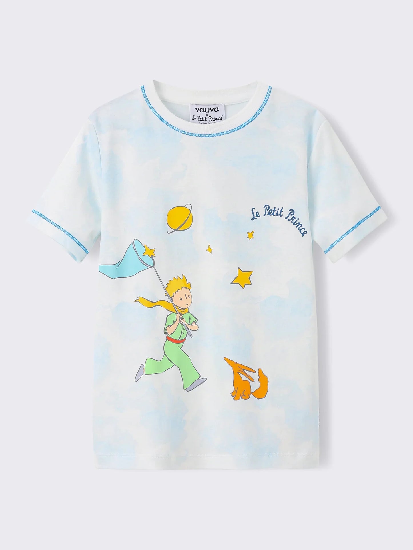 Kids All‑Over Graphic Print Organic Cotton T‑Shirt