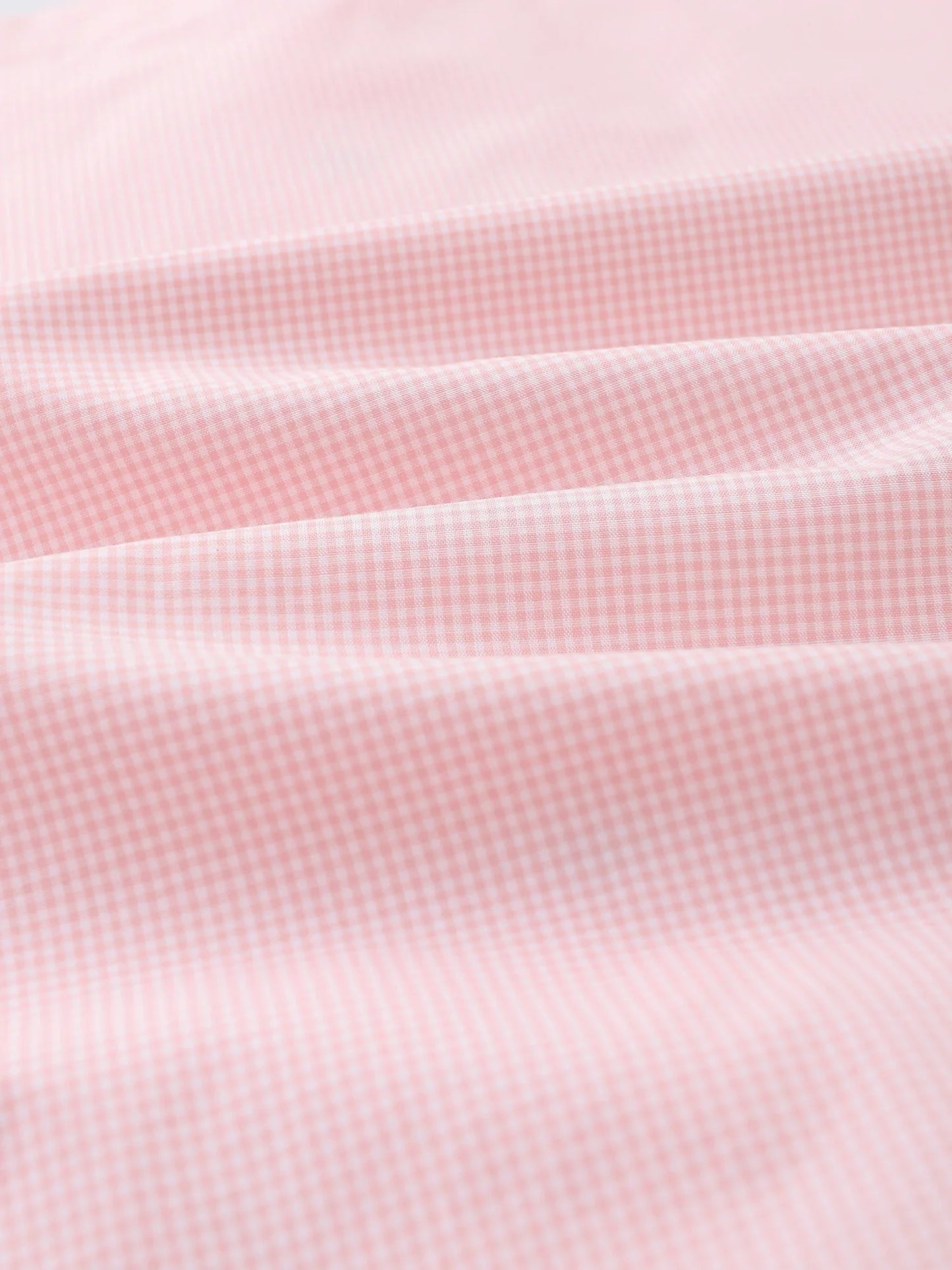 Kids Hooded Gingham Snap‑Front Jacket