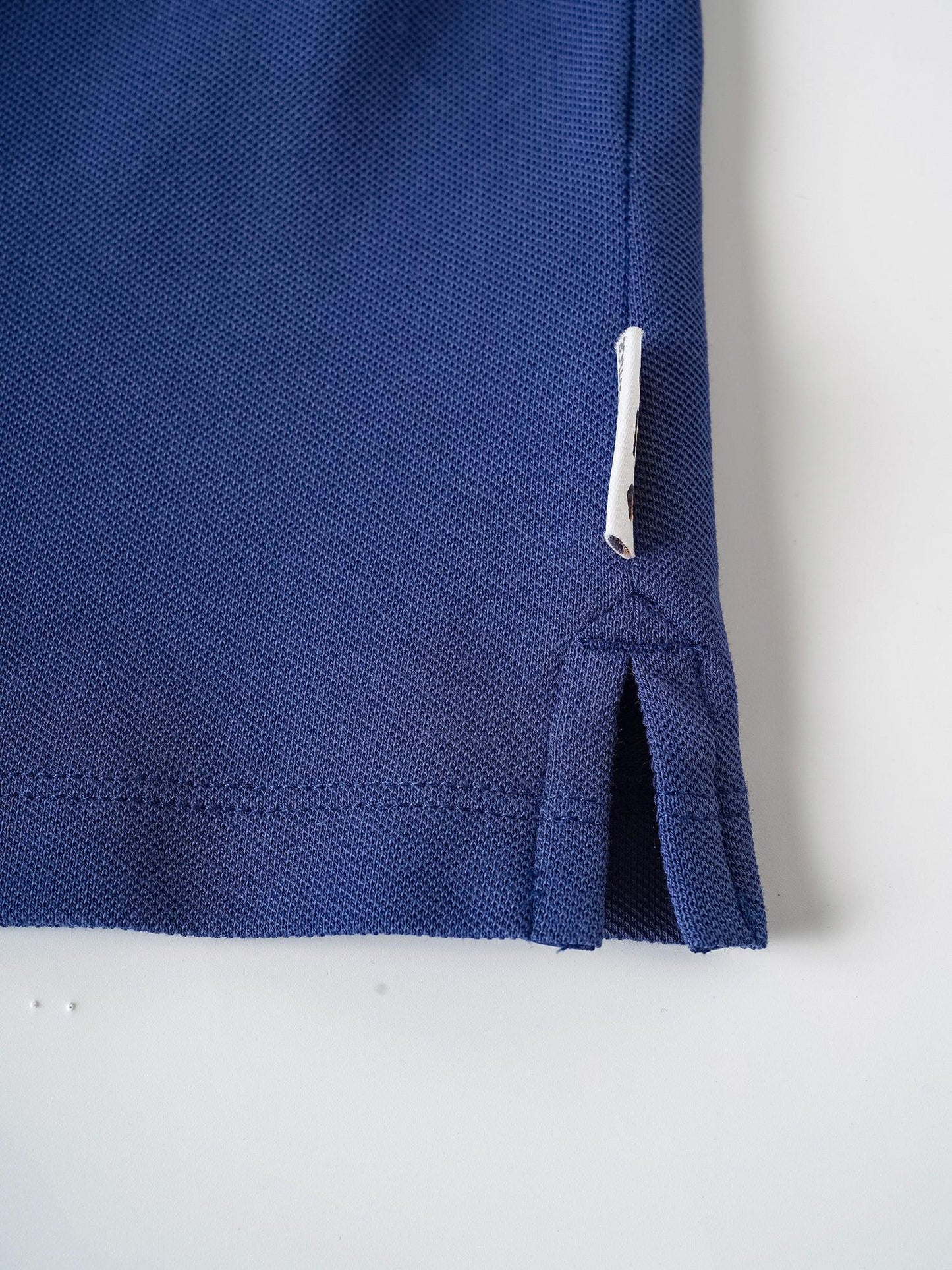 Kids Colorblock Polo Shirt with Embroidery