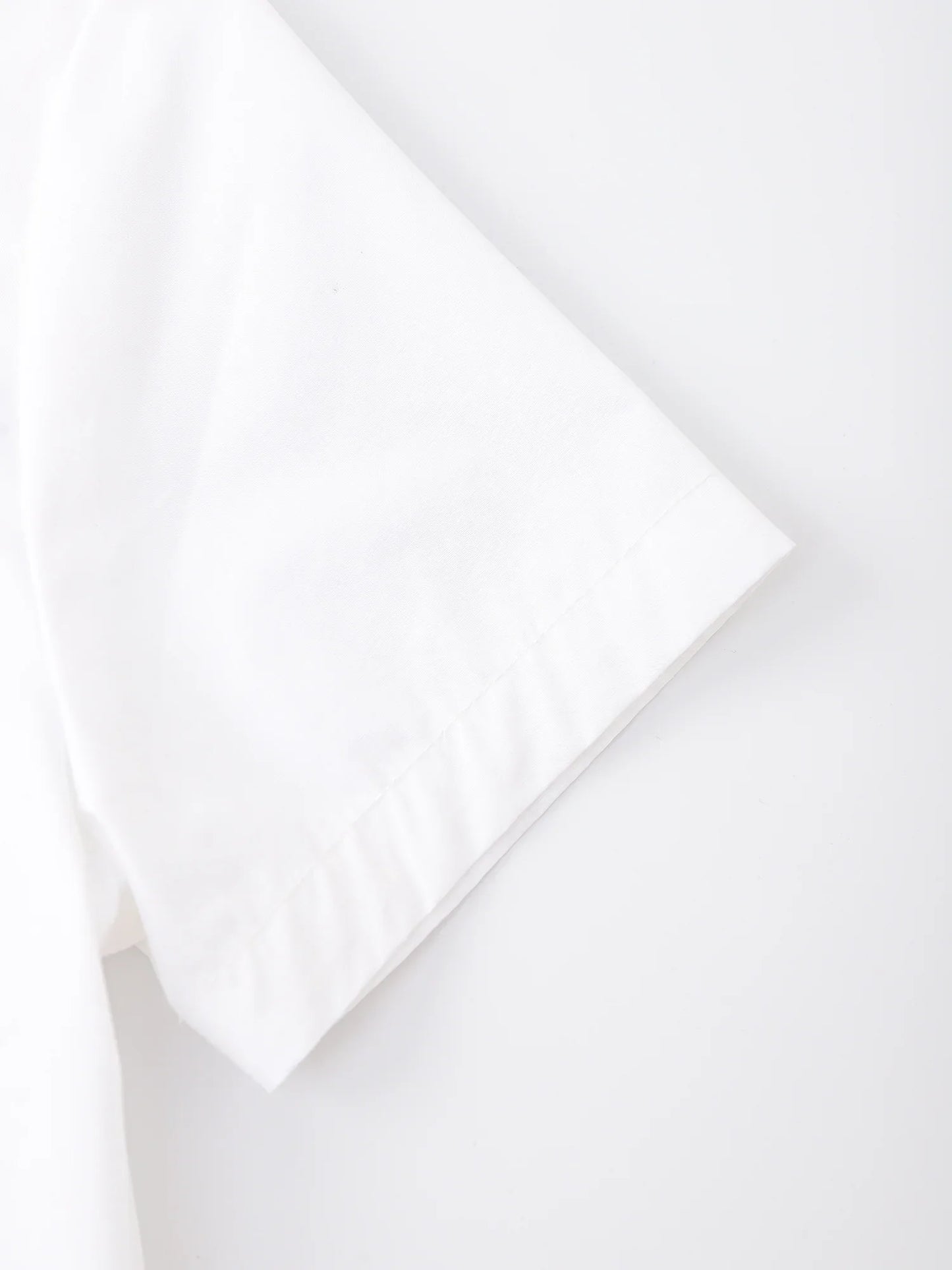 Kids Colorblock Short Sleeve Button‑Up Shirt with Embroidery