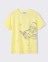 Kids Organic Cotton Graphic Henley T‑Shirt