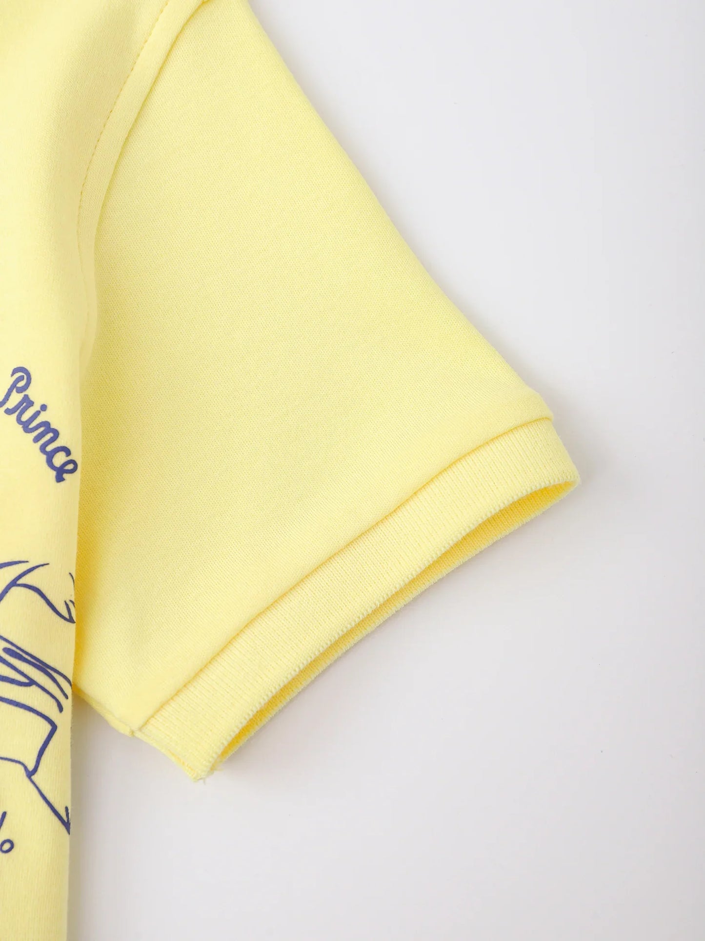 Kids Organic Cotton Graphic Henley T‑Shirt