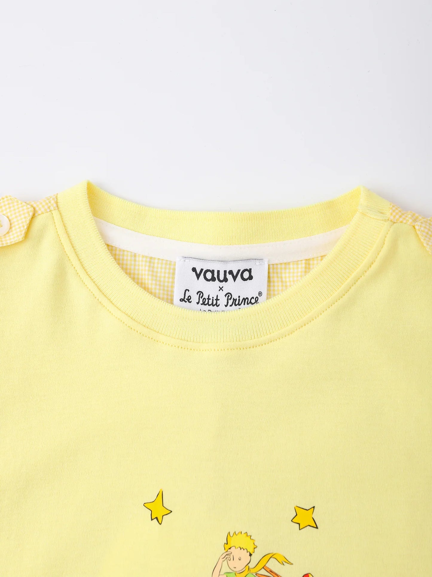 Kids Organic Cotton Shoulder‑Button Graphic T‑Shirt