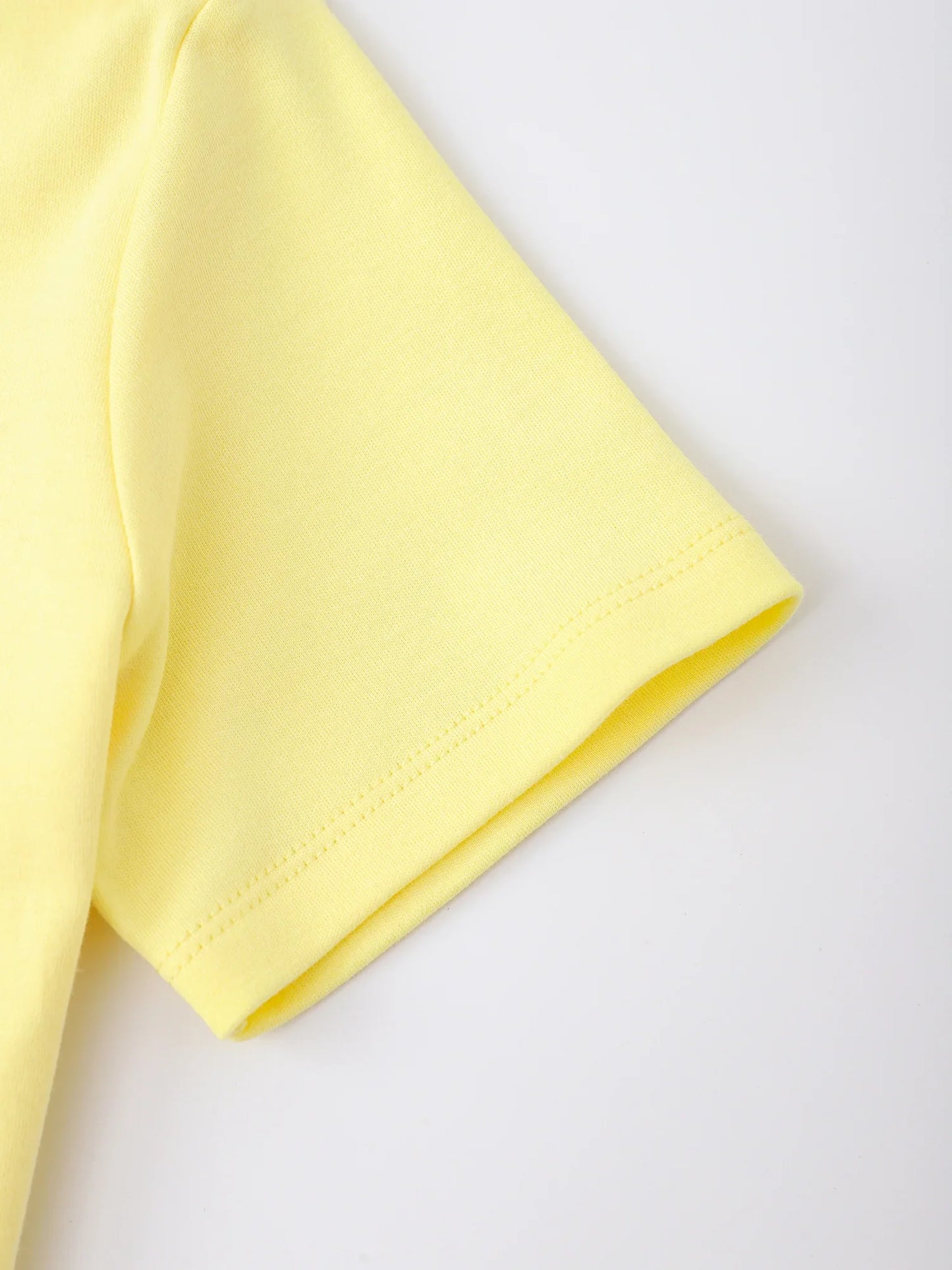 Kids Organic Cotton Shoulder‑Button Graphic T‑Shirt