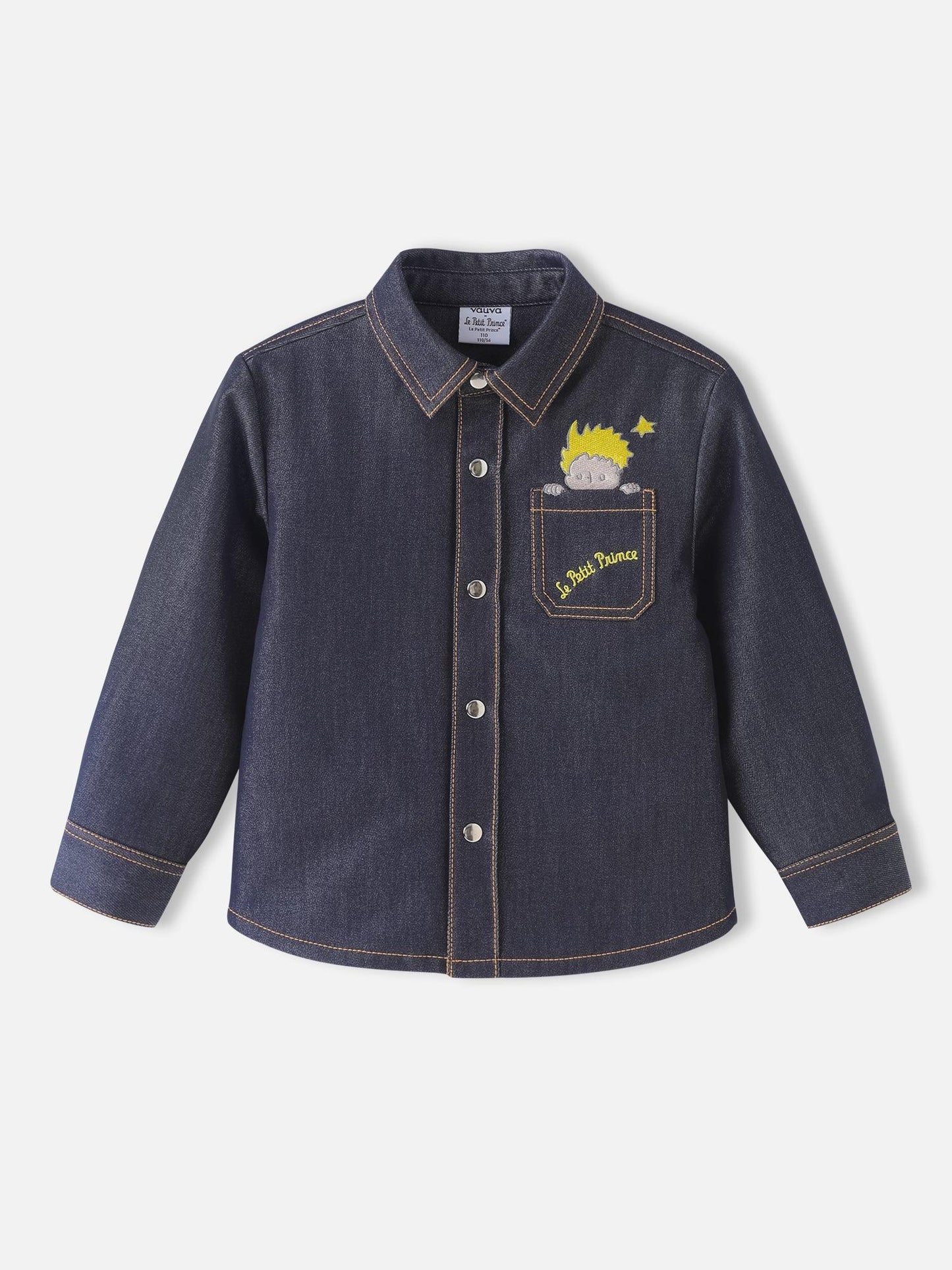 Boys’ Denim‑Style Shirt