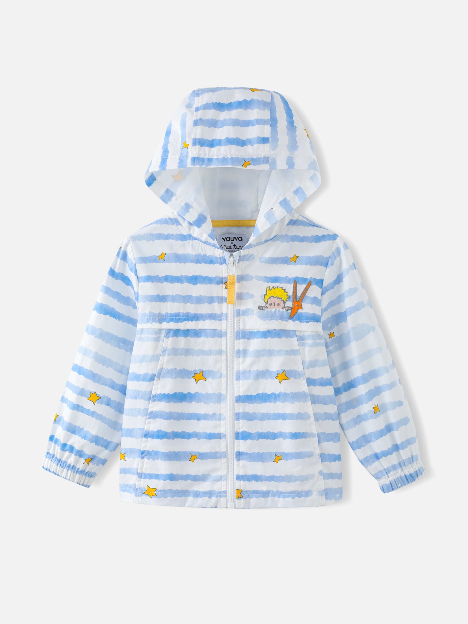 Boys Stripes Hooded Jacket