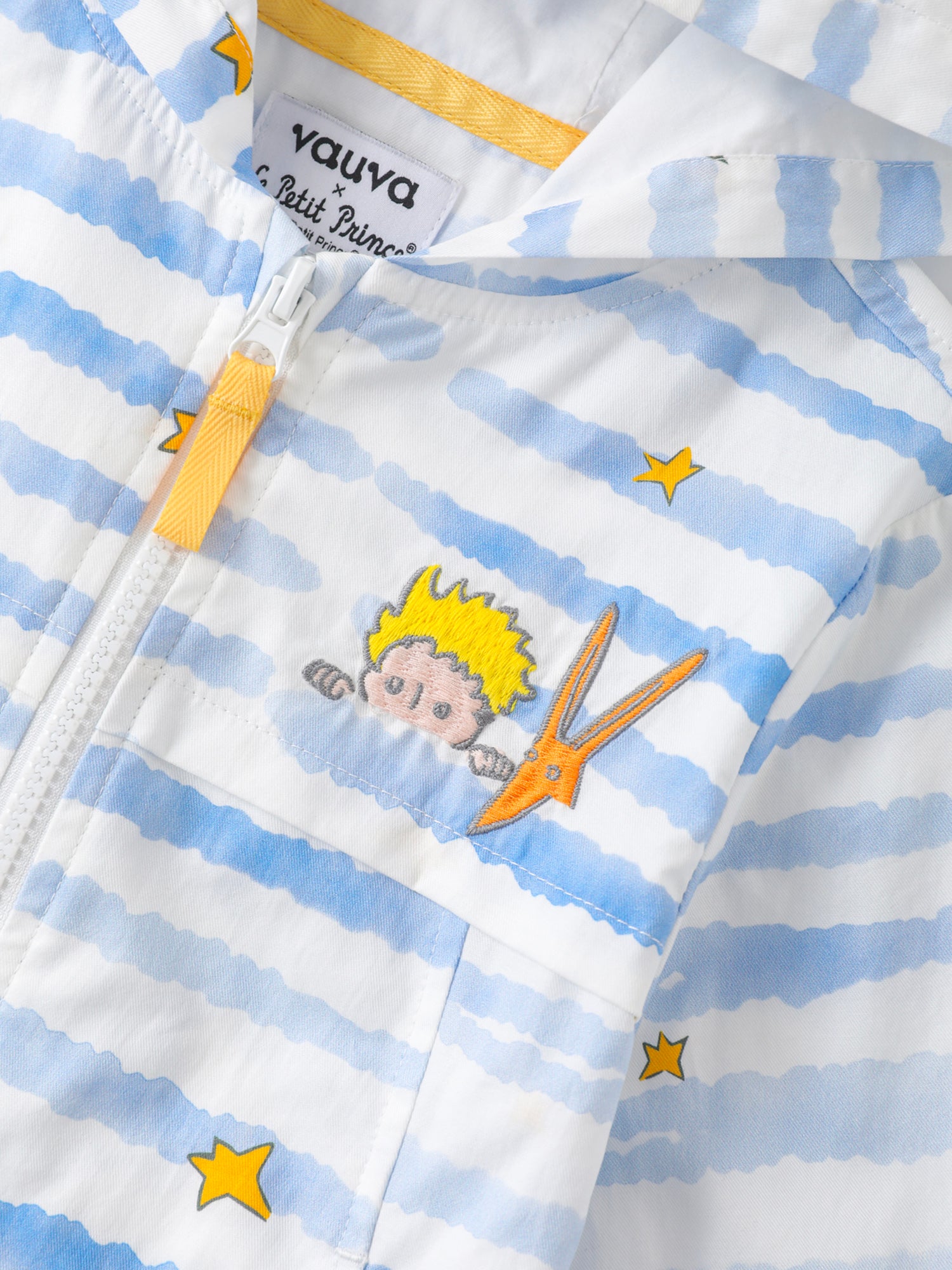 Boys Stripes Hooded Jacket