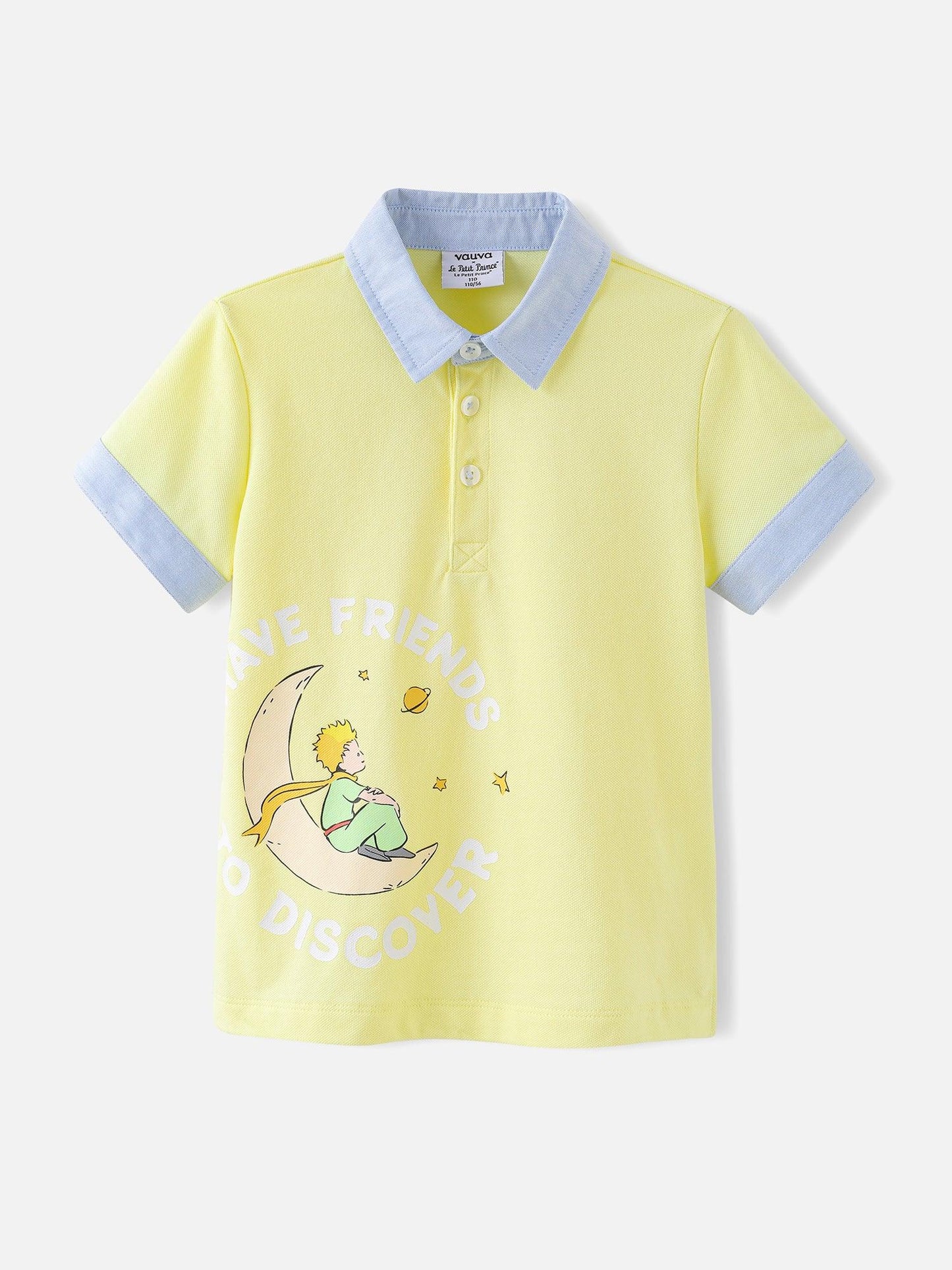Boys Printed Polo Shirt