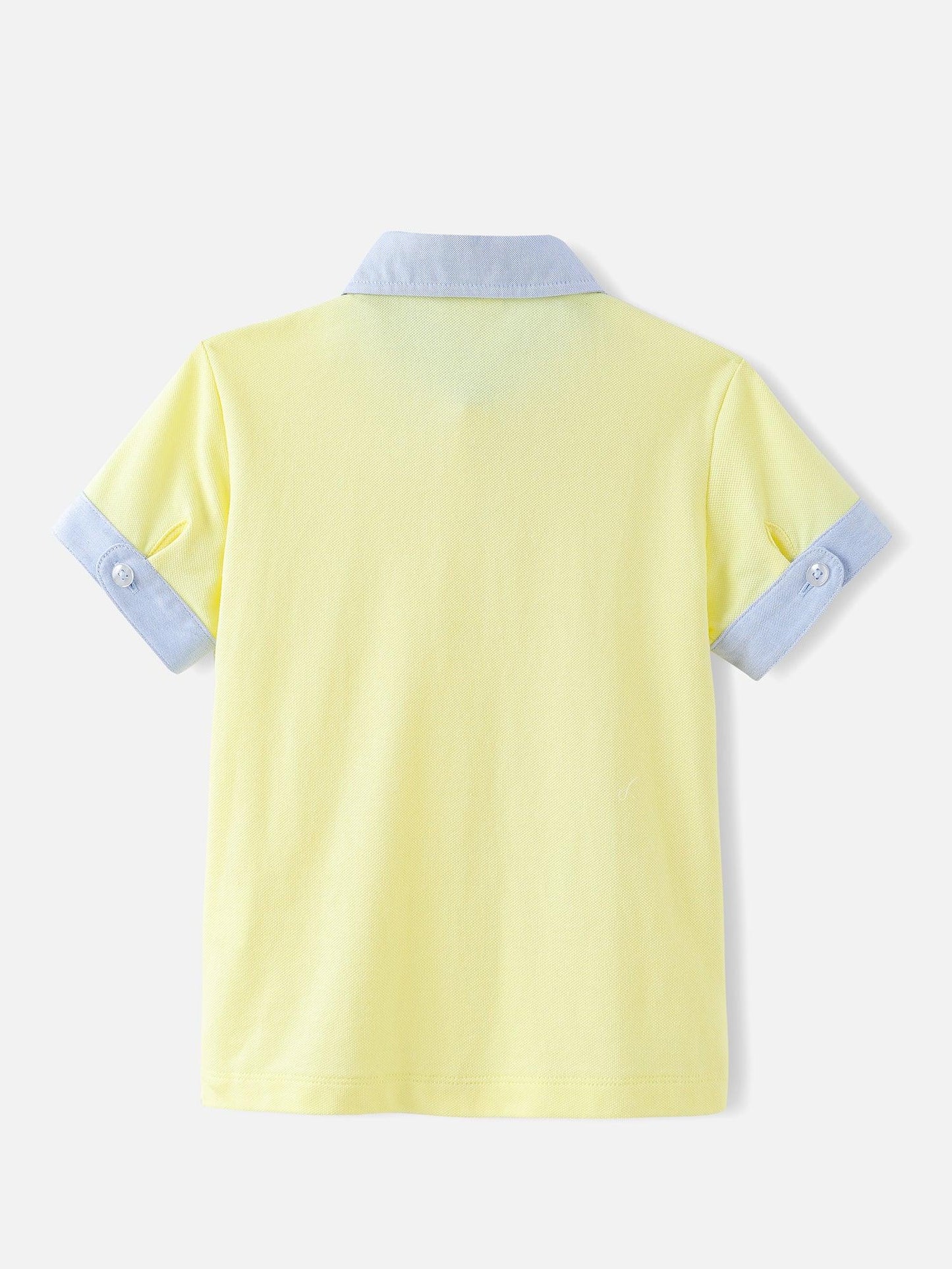 Boys Printed Polo Shirt
