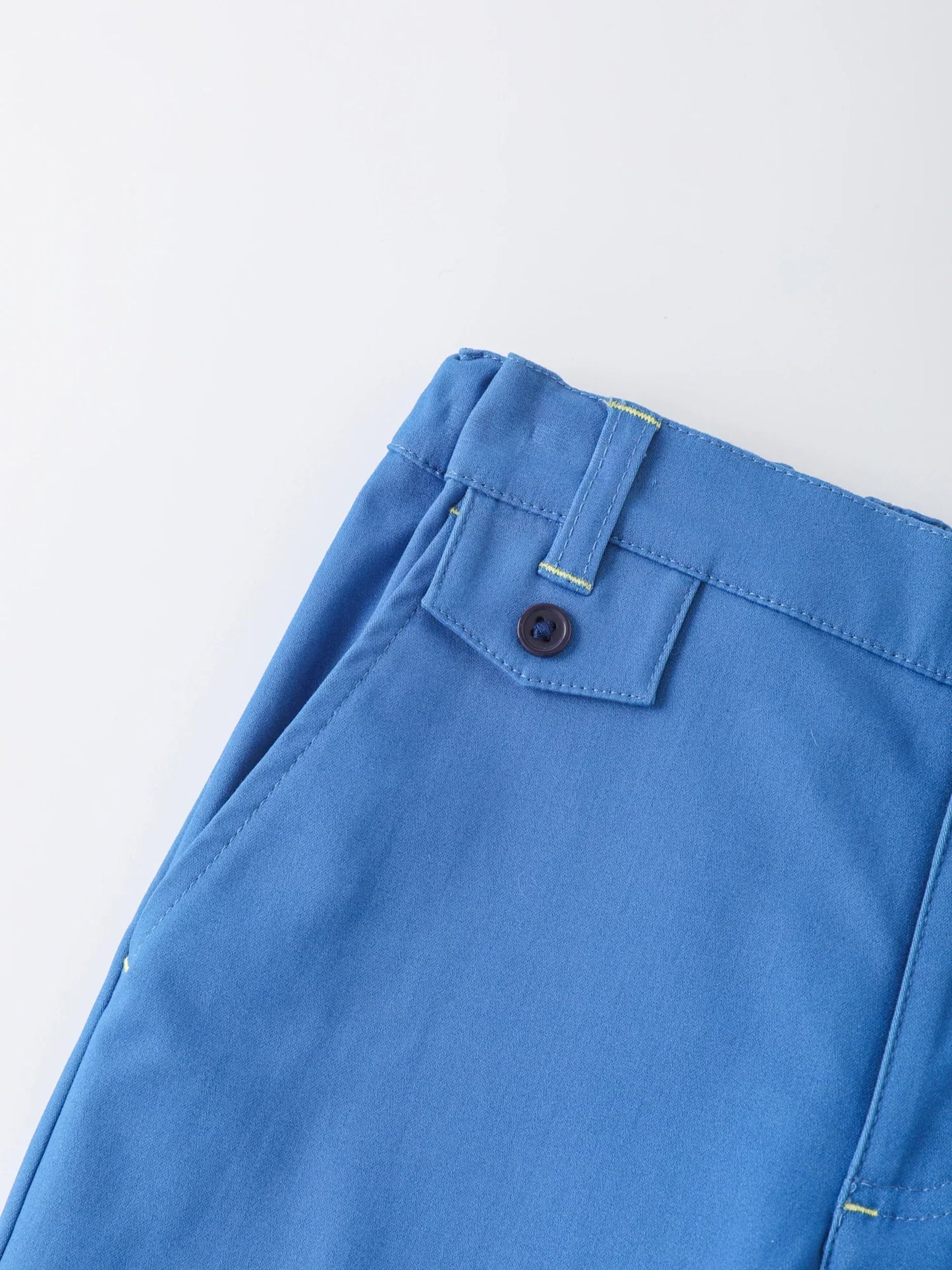 Boys Embroidery Slim Fit Pants