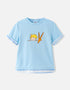 Boys Two Tone Print Tee