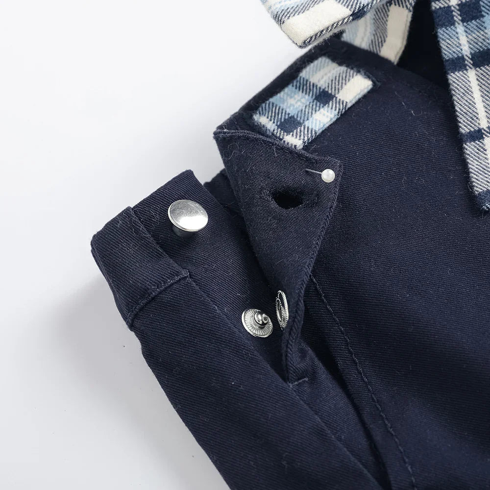 Kids Embroidered Bow‑Detail Shorts