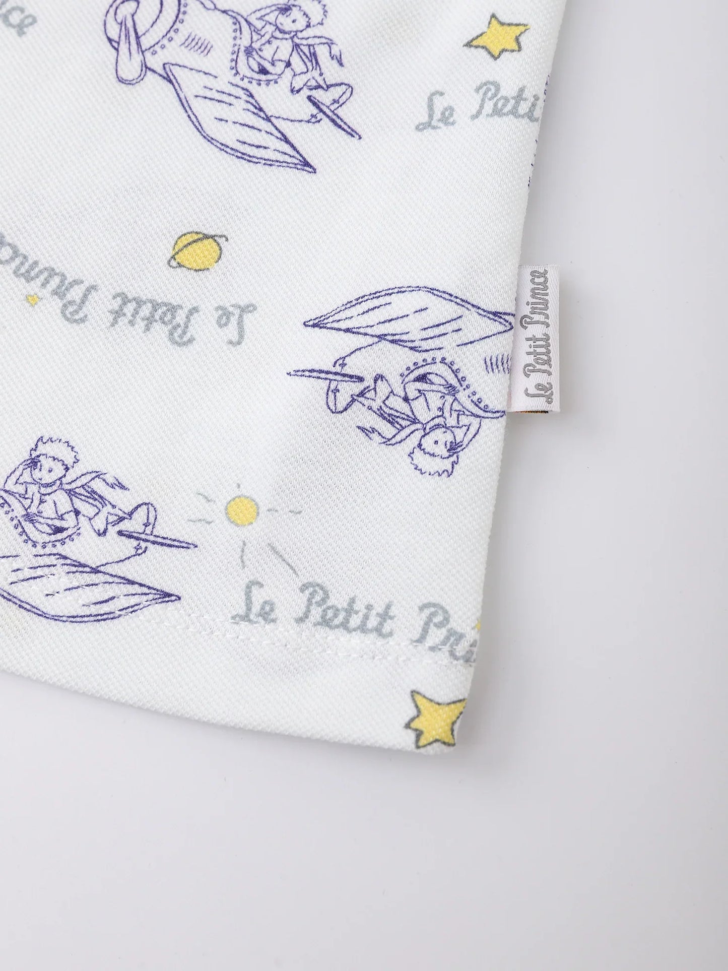 Kids V‑Neck Layered‑Look Polo Dress with All‑Over Print