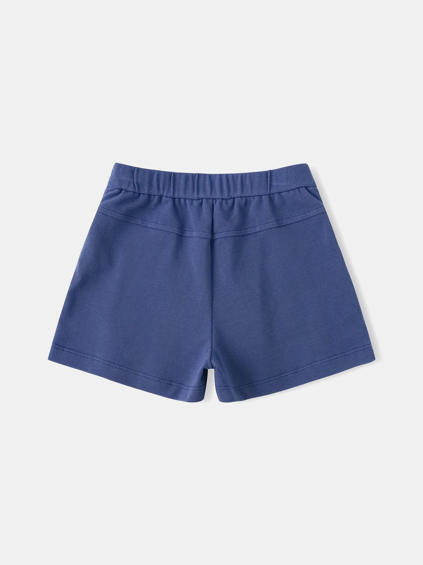 Kids Pleated Skort Shorts with Star Embroidery