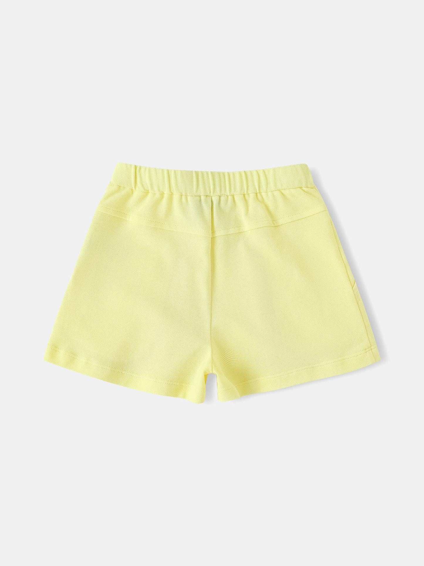 Kids Pleated Skort Shorts with Star Embroidery