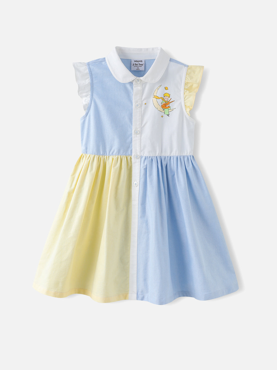 Girls Color Blocked Dress