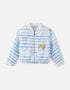Girls Stripy Cropped Jacket