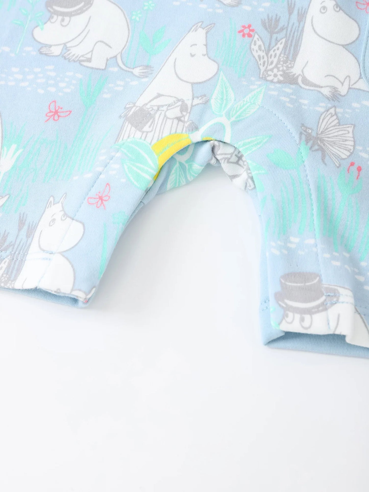 Baby All-Over Print Short Dungarees