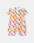 Moomin 80Th Anniversary Baby Sailor Collar Short Sleeve All-Over Print Romper
