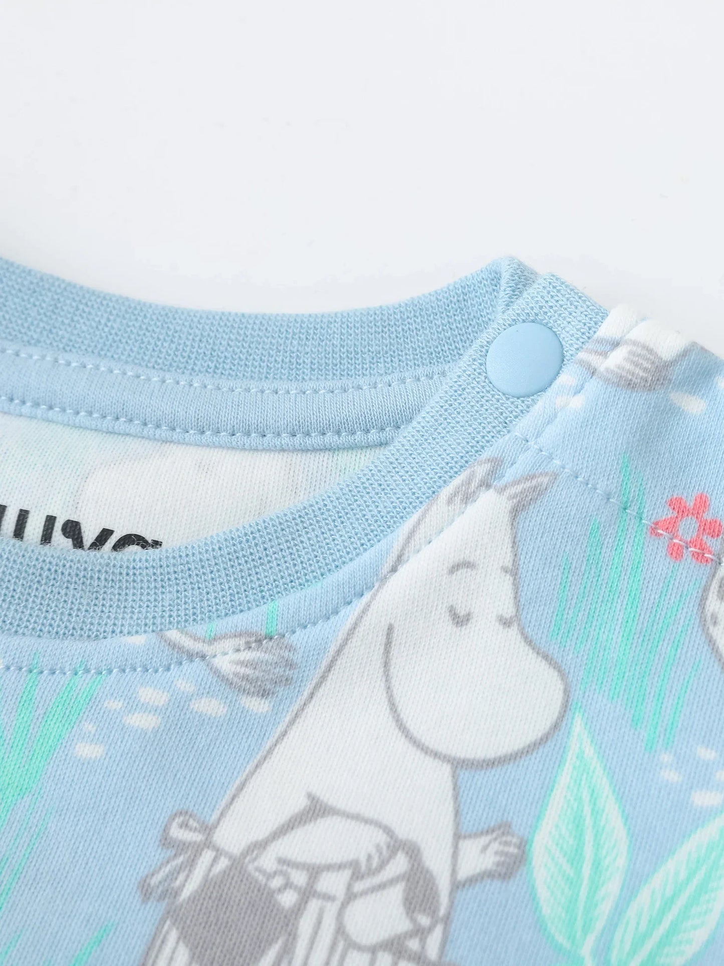 Baby Short Sleeve All-Over Print Romper