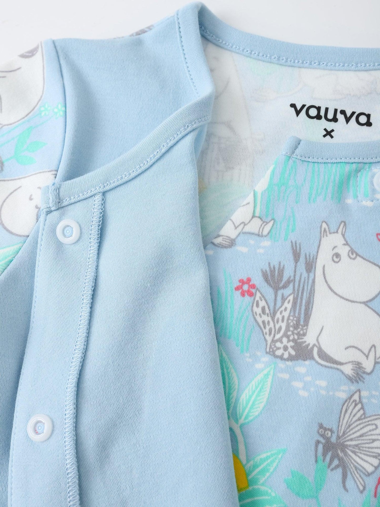 Baby Short Sleeve All-Over Print Romper