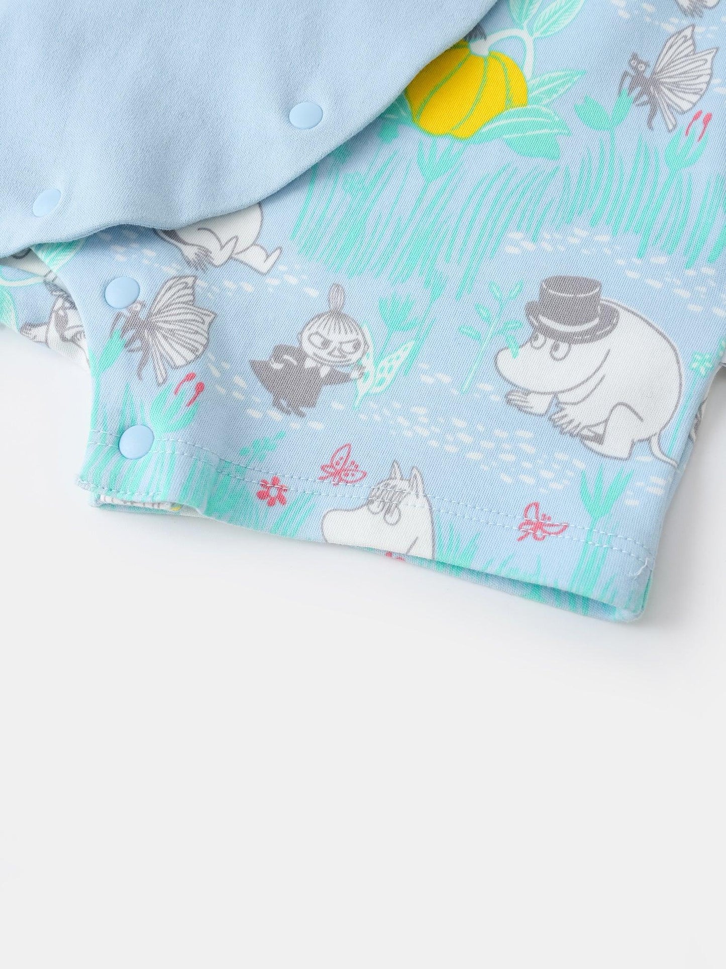 Baby Short Sleeve All-Over Print Romper
