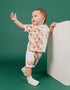 Moomin 80Th Anniversary Baby Short Sleeve Pocket Tee And Shorts Set