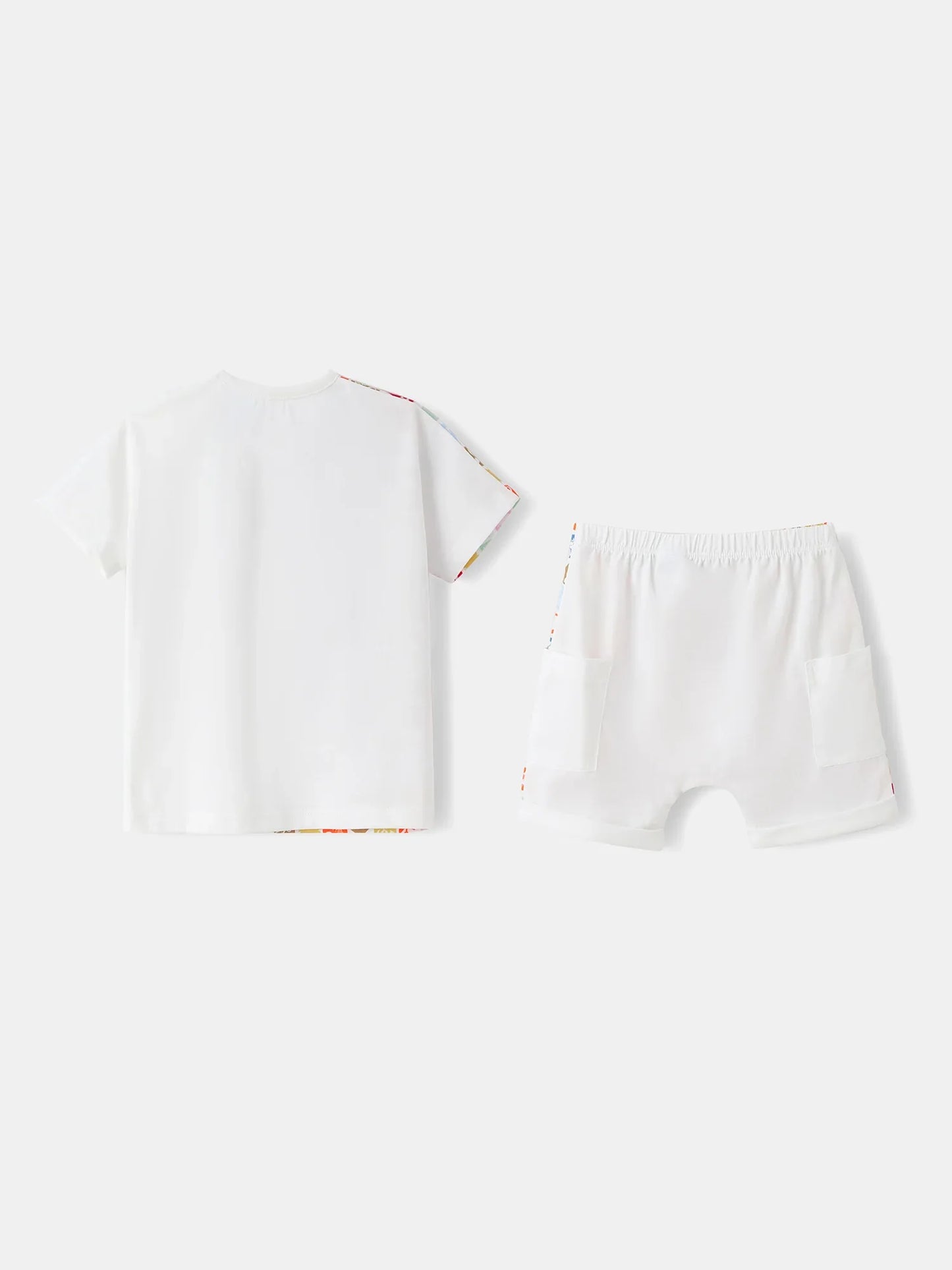 Moomin 80Th Anniversary Baby Short Sleeve Pocket Tee And Shorts Set