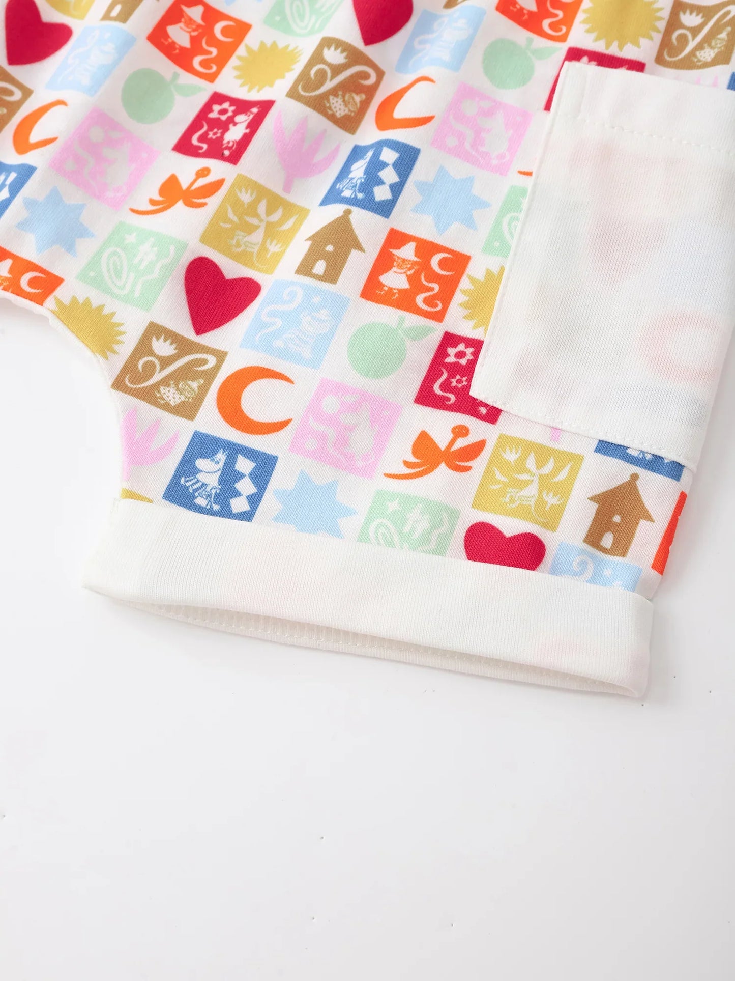 Moomin 80Th Anniversary Baby Short Sleeve Pocket Tee And Shorts Set