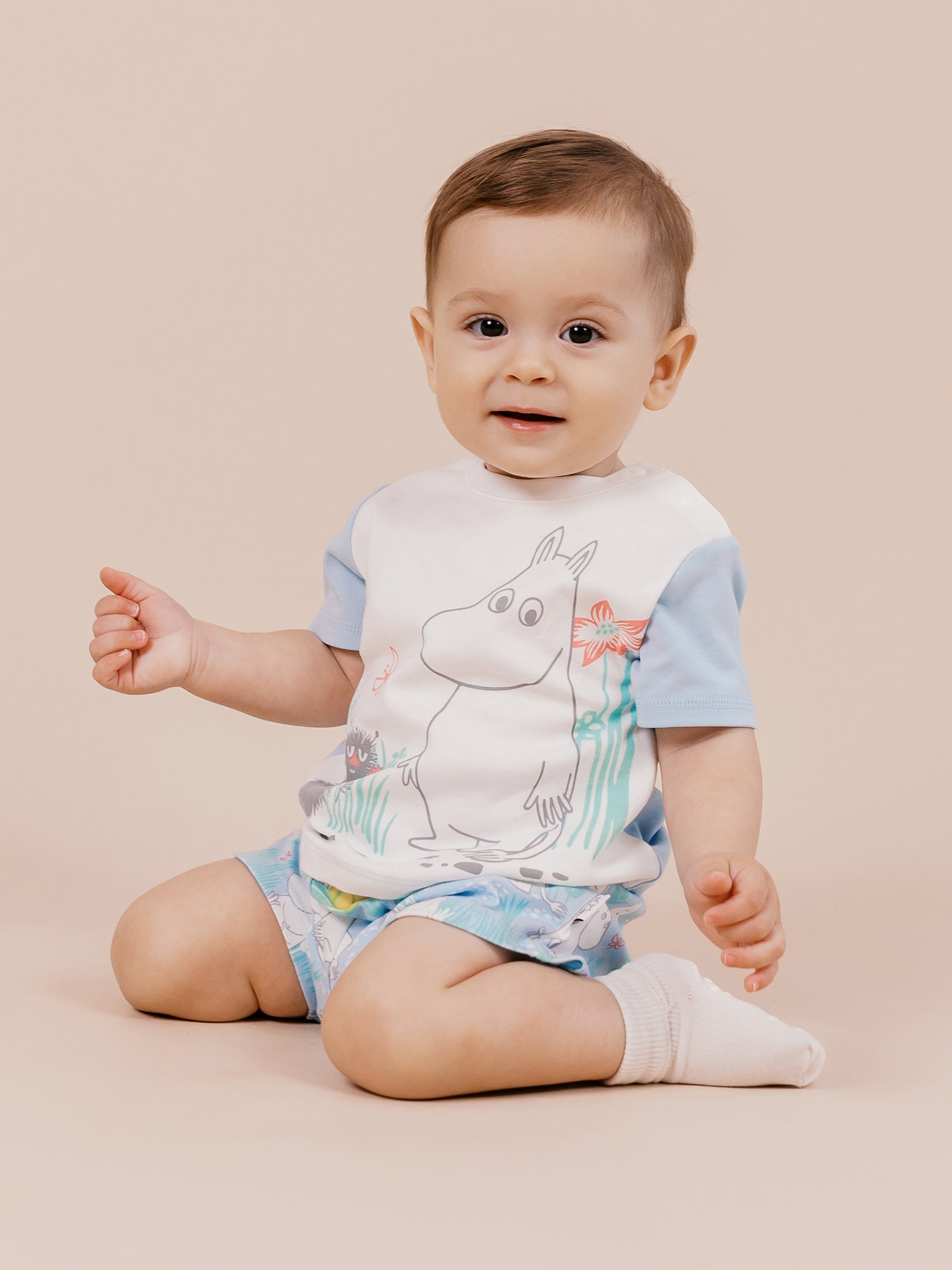 Baby Short Sleeve Print Tee