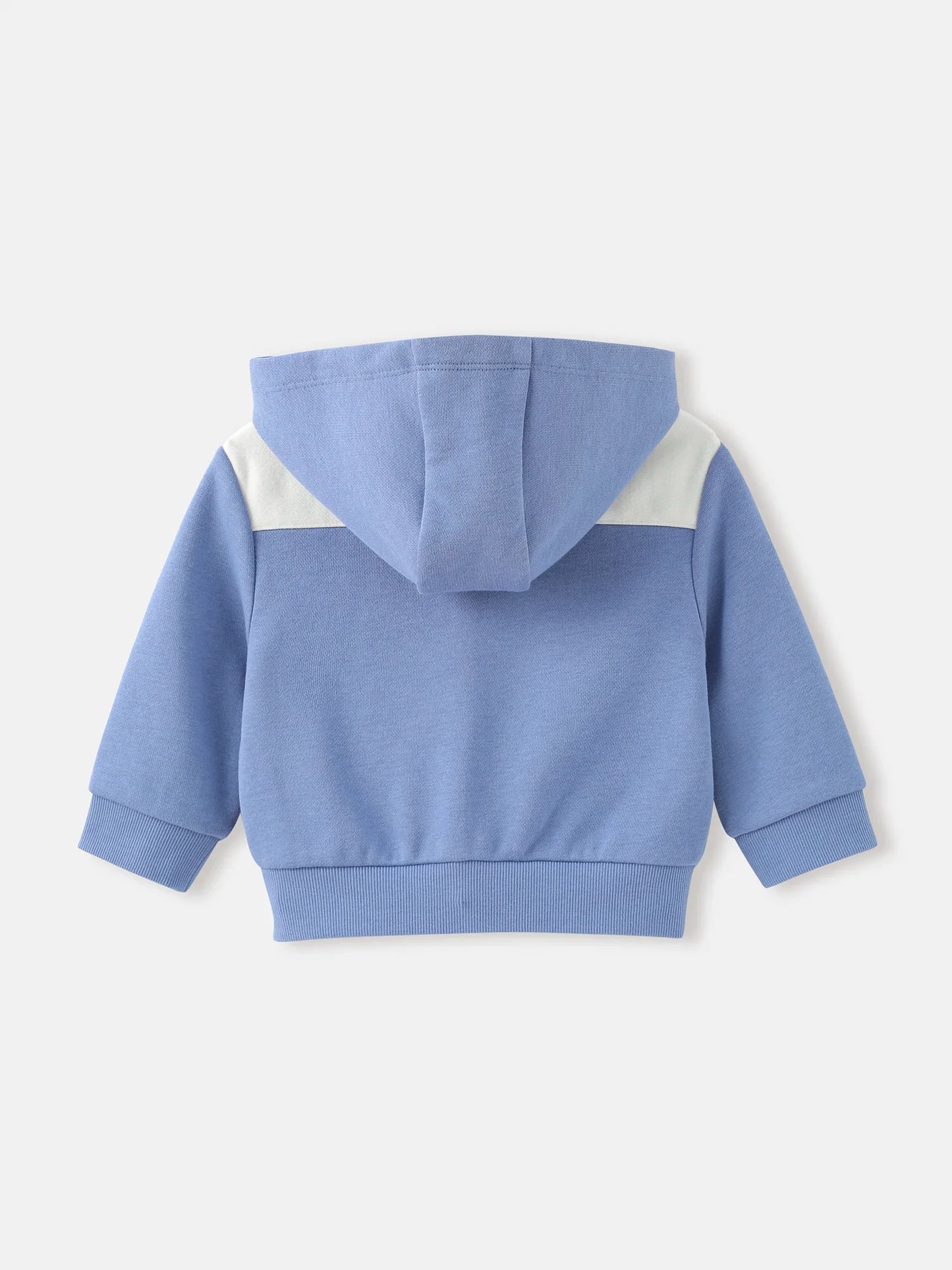 Baby Boys' Hooded Zip‑Up Jacket