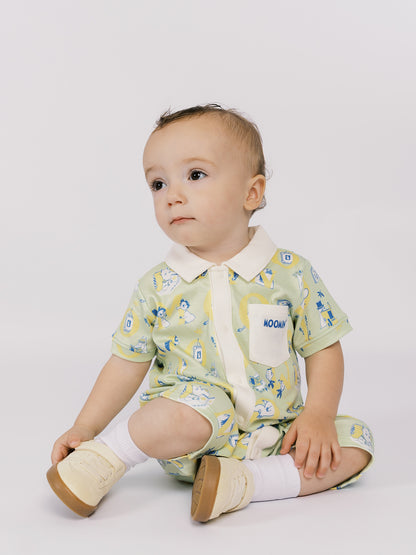 All‑Over Moomin Print Baby Romper