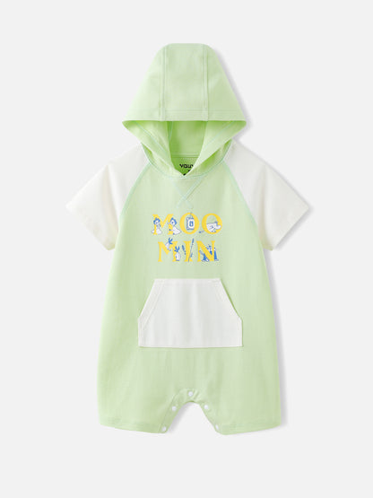 Baby Graphic Sweatshirt Romper