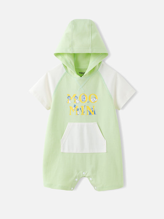 Baby Graphic Sweatshirt Romper