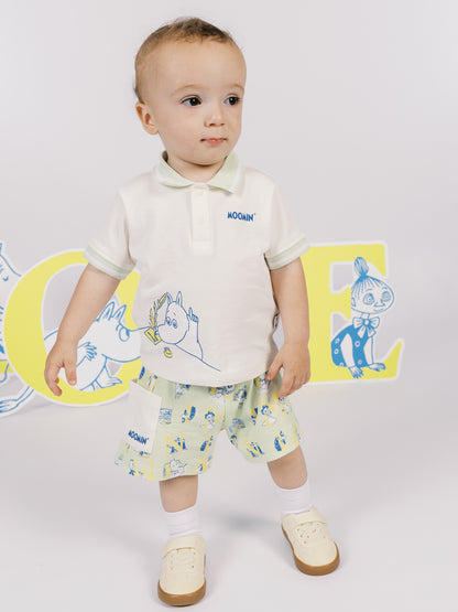All‑Over Moomin Print Baby Shorts