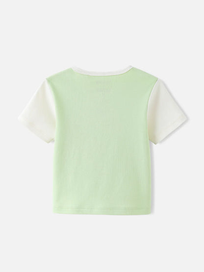 Baby Colorblock Graphic T‑Shirt