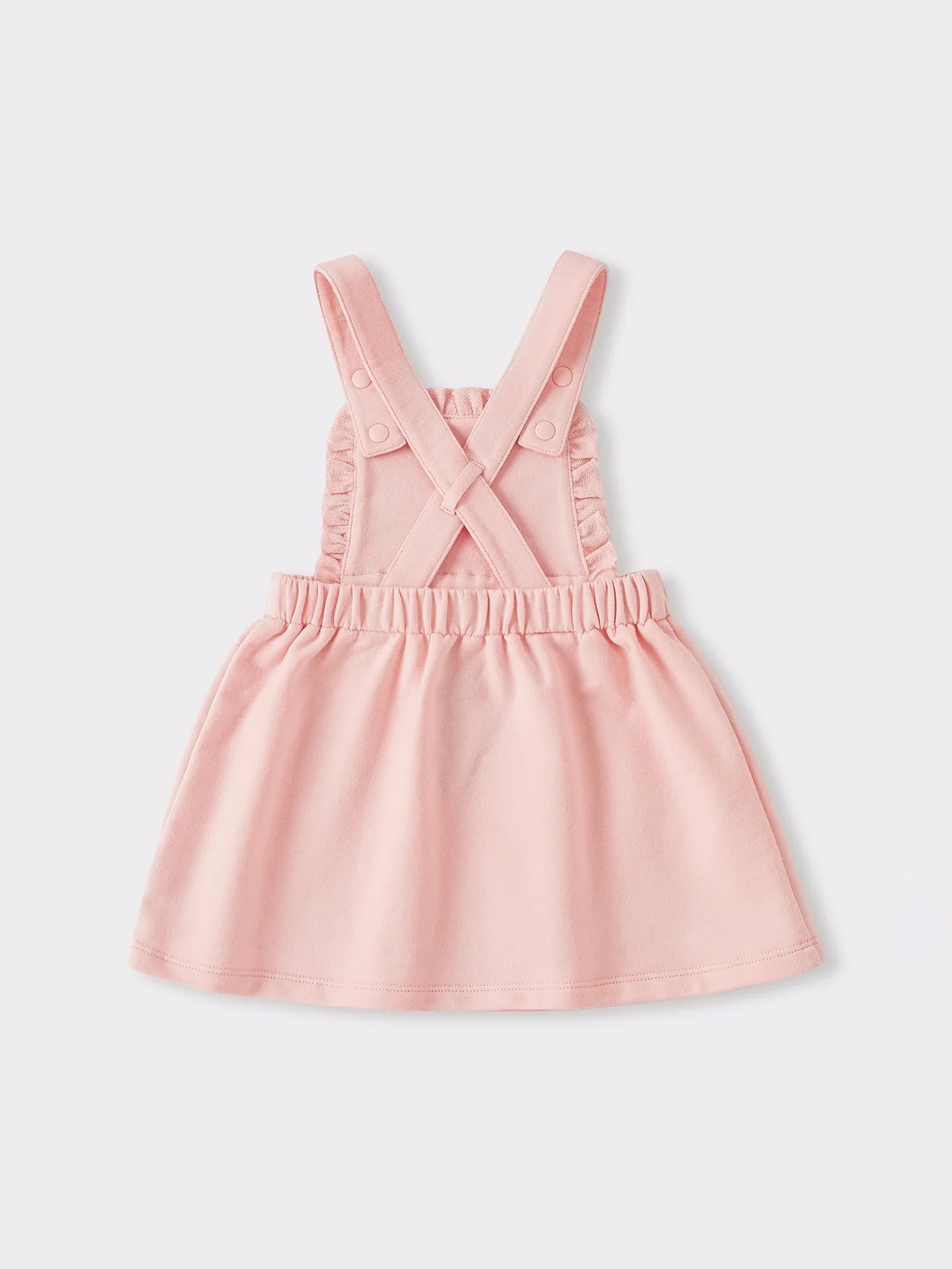 Baby Embroidered Sleeveless Dungaree Dress