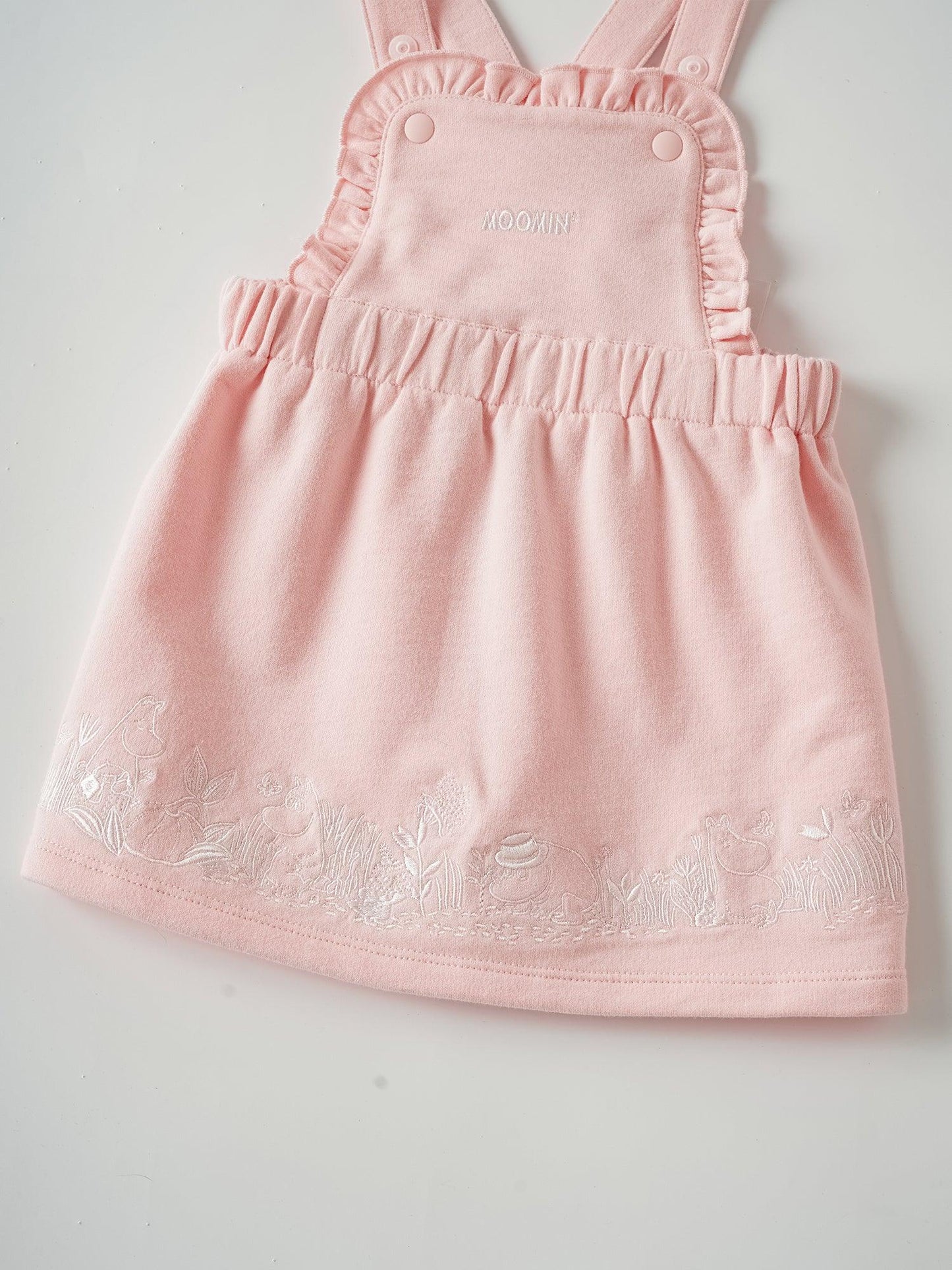 Baby Embroidered Sleeveless Dungaree Dress