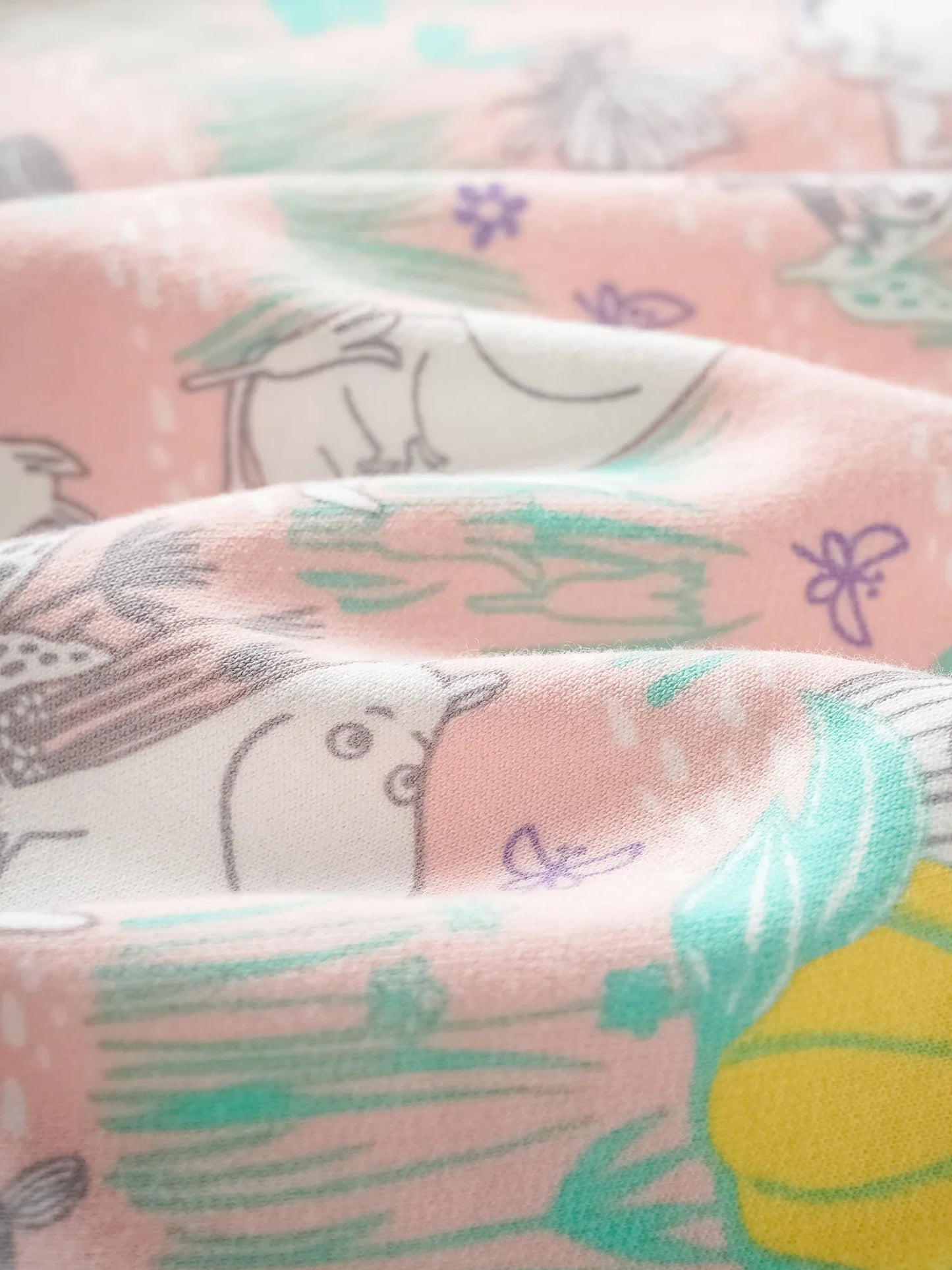Baby Ruffle Collar All‑Over Print Dress