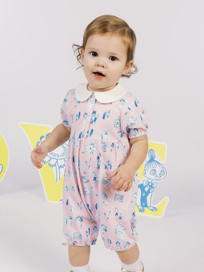 All‑Over Moomin Print Baby Romper