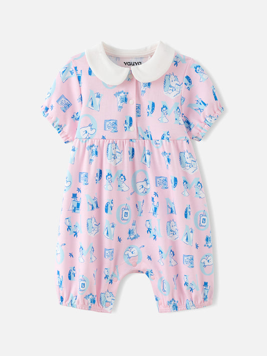 Baby All‑Over Print Romper