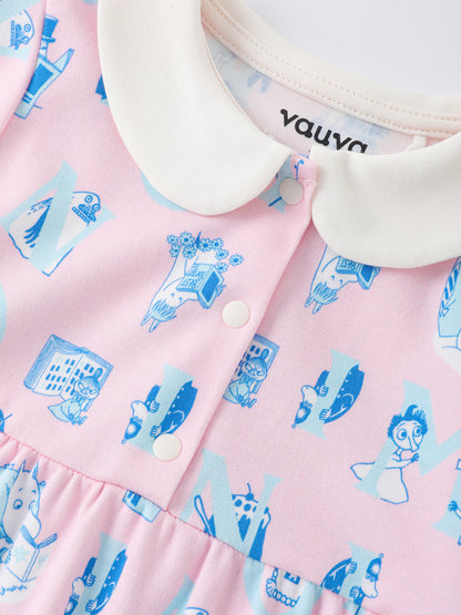 Baby All‑Over Print Romper