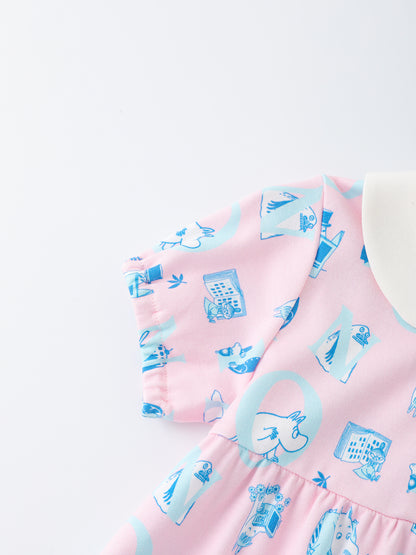 Baby All‑Over Print Romper