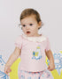 Ruffle‑Neck Snorkmaiden Print Baby T‑Shirt