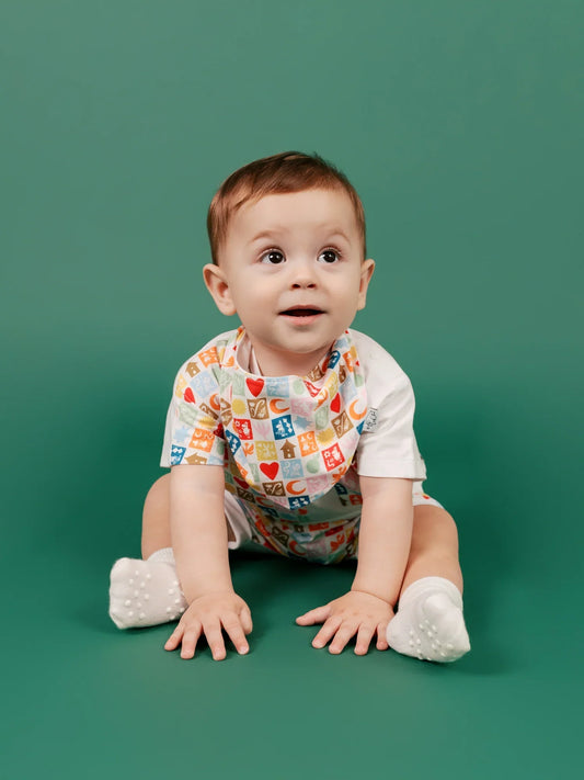 Moomin 80Th Anniversary Baby All-Over Print Bib