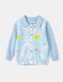 Baby Polo Neck Print Cardigan